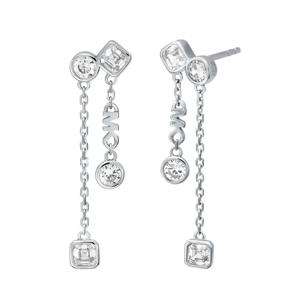 Boucles d'oreille MICHAEL KORS argent oxyde de zirconiums
