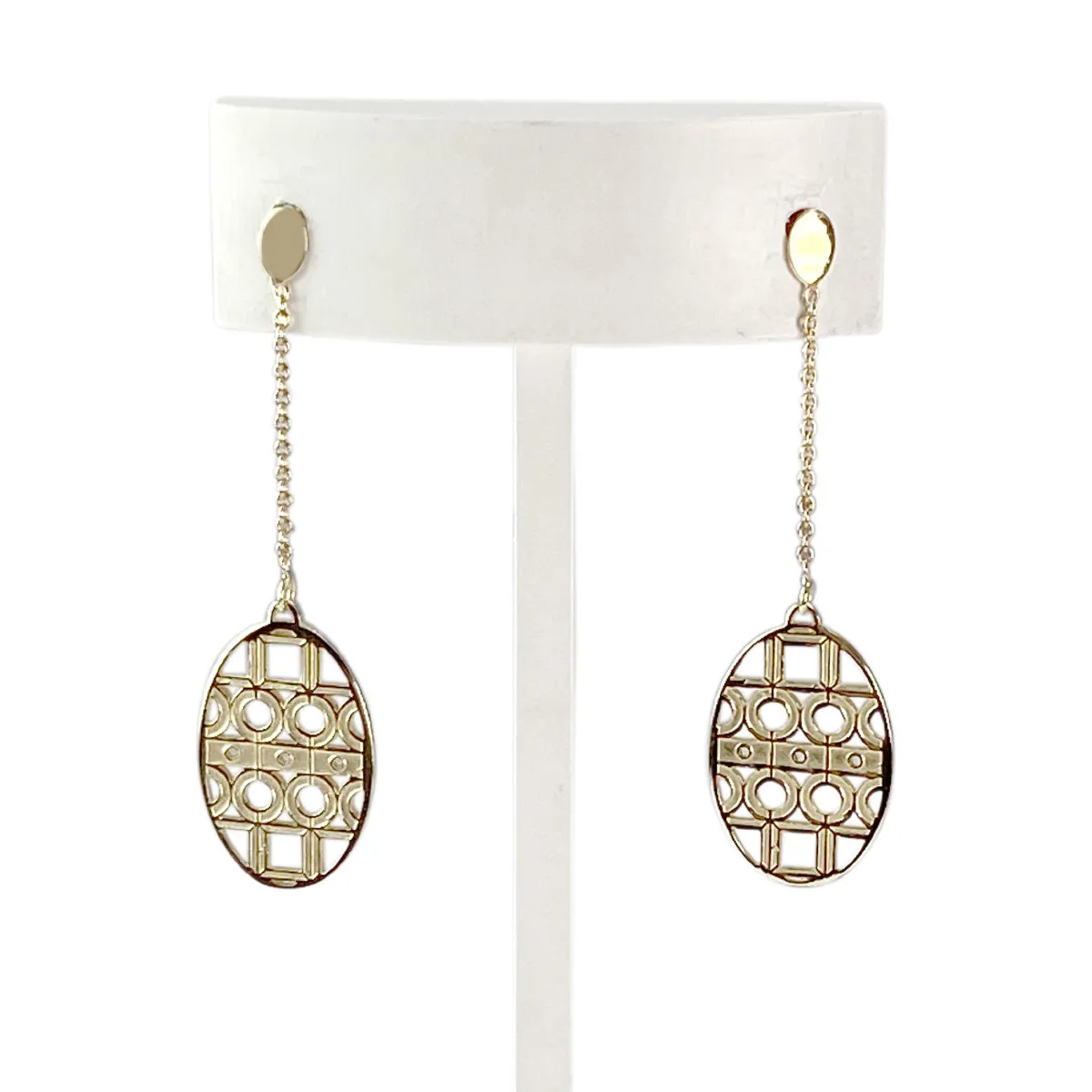 Boucles d'oreilles d'occasion or 375 jaune