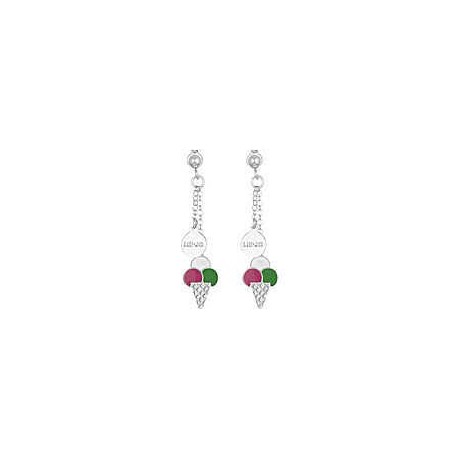 Boucles d'oreilles pendantes Liu Jo avec glace pour filles BLJ357