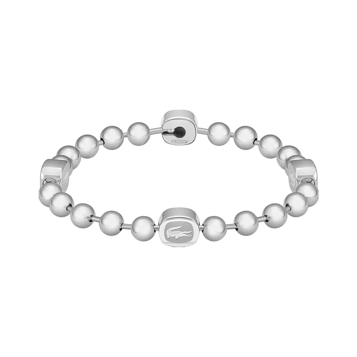 Bracelet acier argent