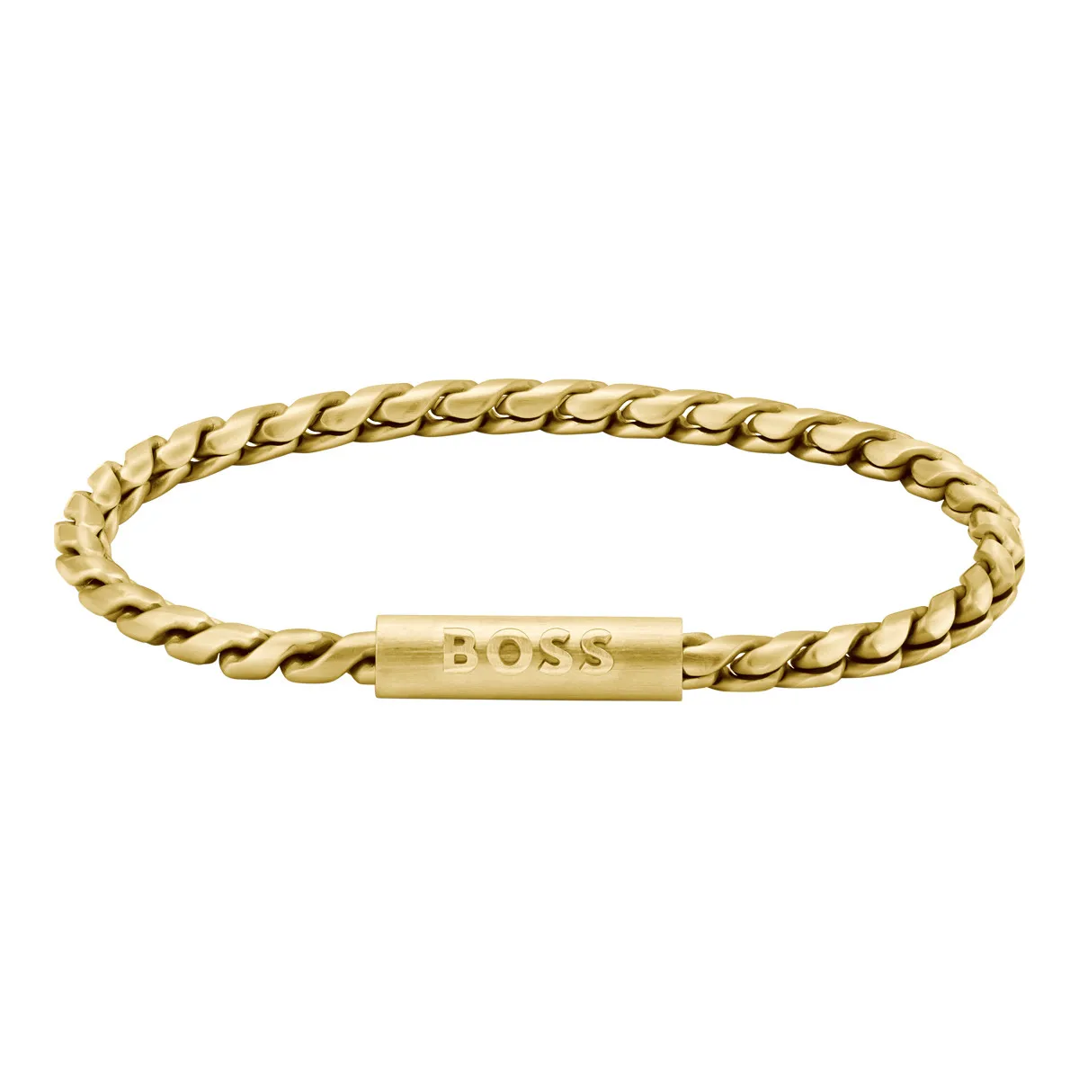 Bracelet BOSS doran acier doré longueur 19 cm