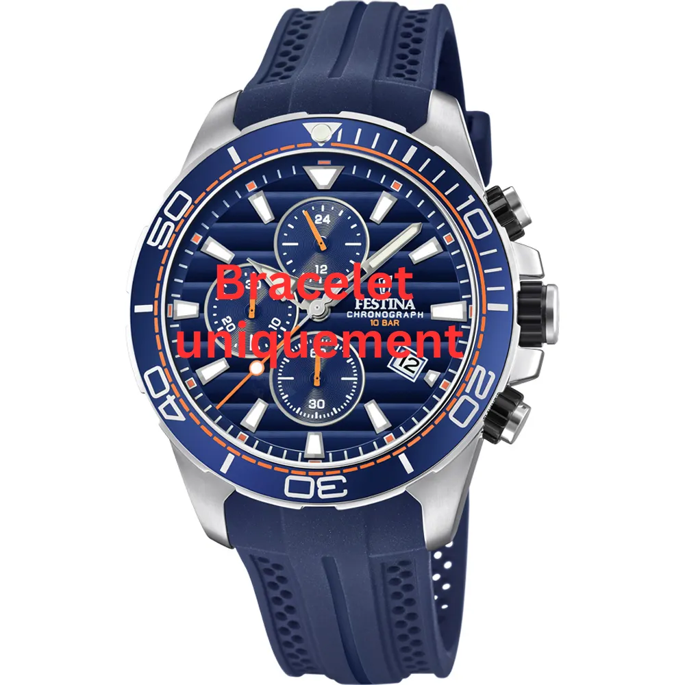 Bracelet caoutchouc bleu Festina - THE ORIGINALS / F20370/1