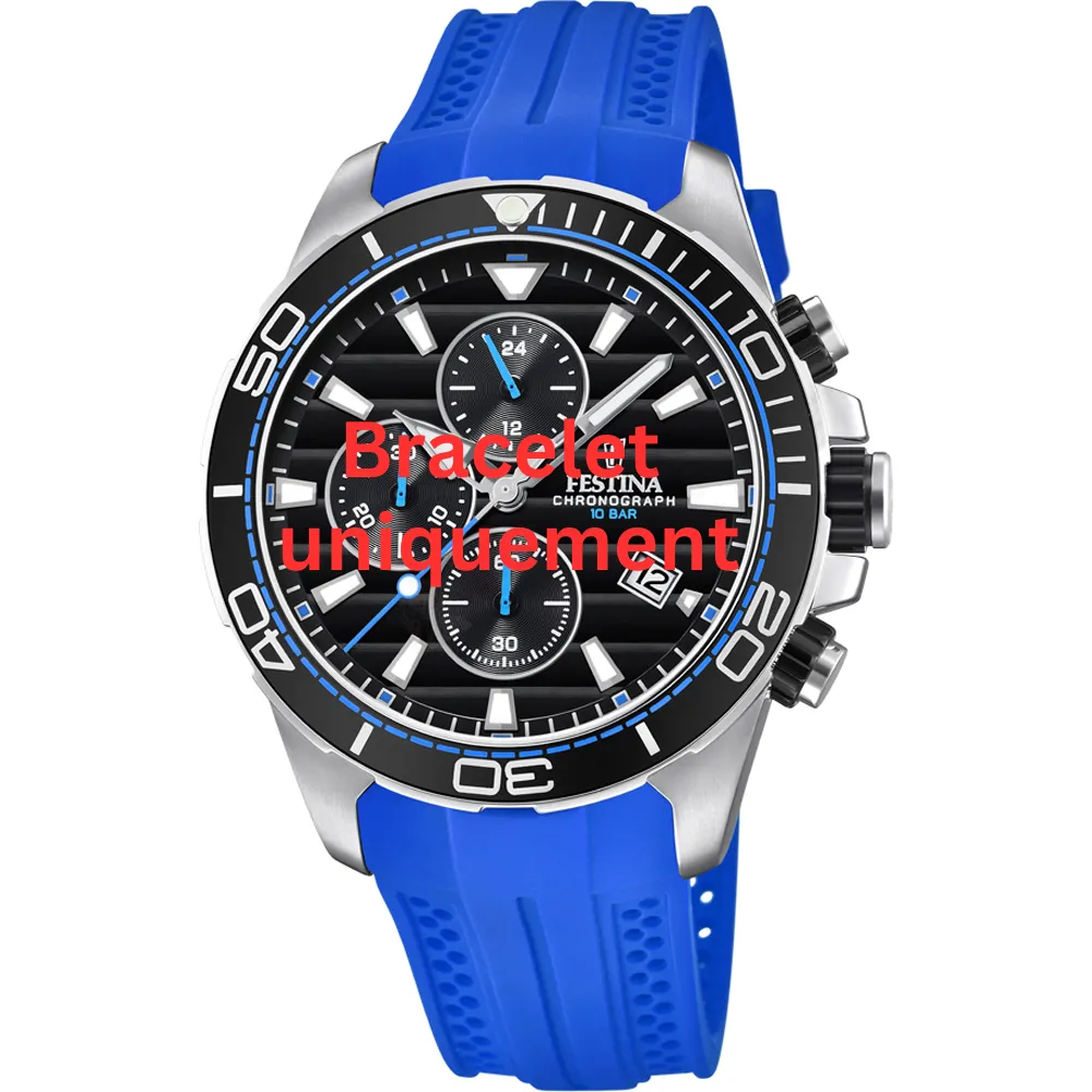Bracelet caoutchouc bleu Festina - THE ORIGINALS / F20370/5
