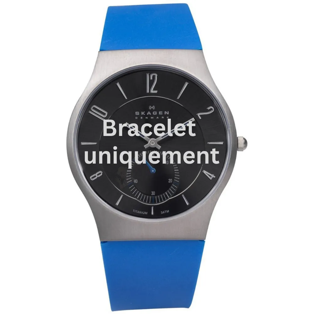 Bracelet caoutchouc bleu Skagen - 805 XLARGE / 805XLTRN