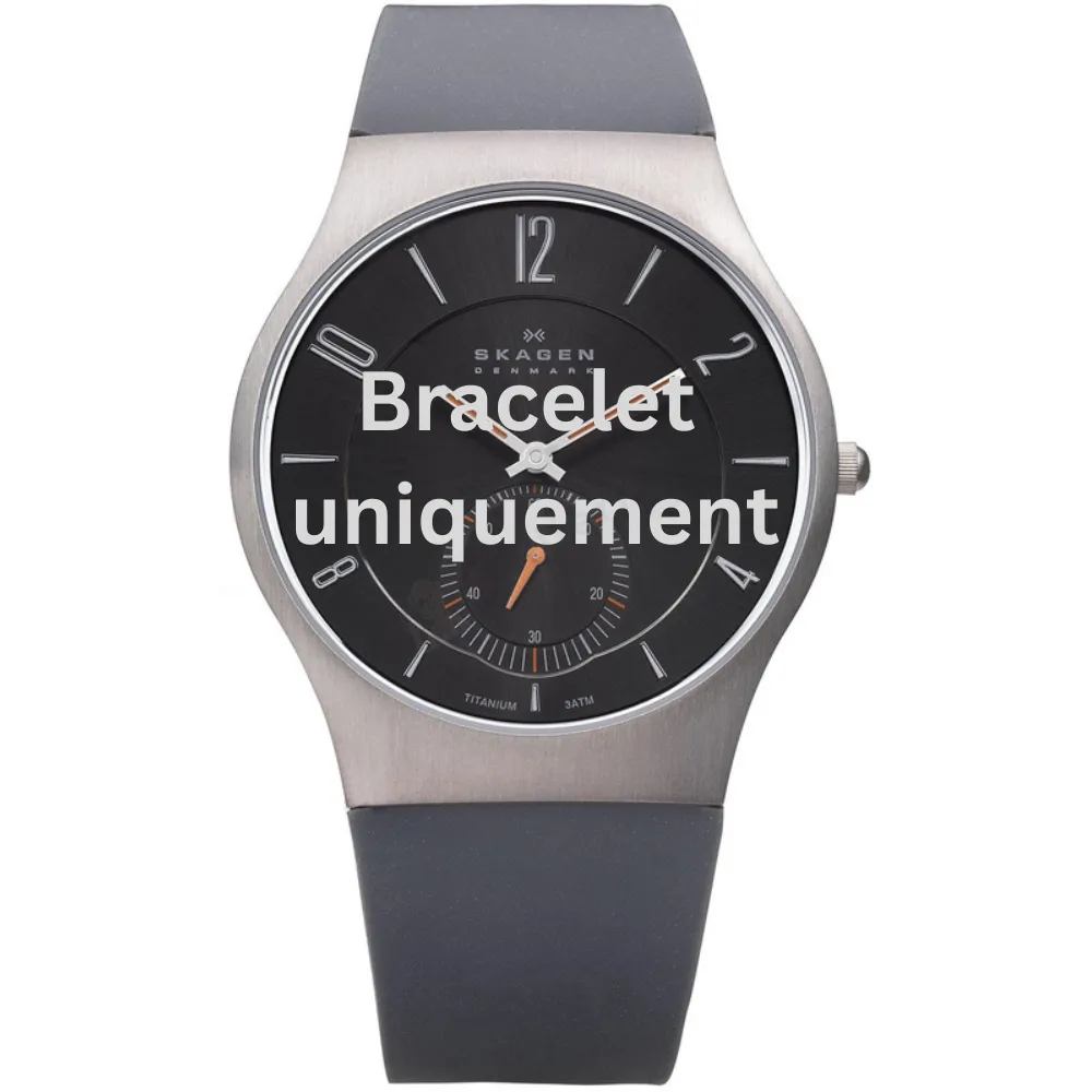 Bracelet caoutchouc gris Skagen - 805 XLARGE / 805XLTRM