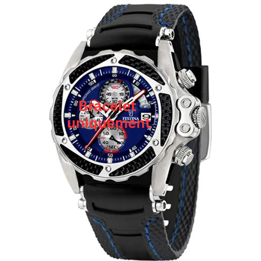 Bracelet caoutchouc noir Festina - CHRONO BIKE / F16272/5 - F16272/B