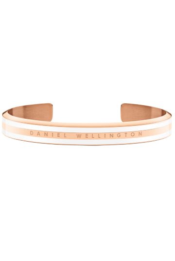 Strap Daniel Wellington Classic slim Rose gold/White