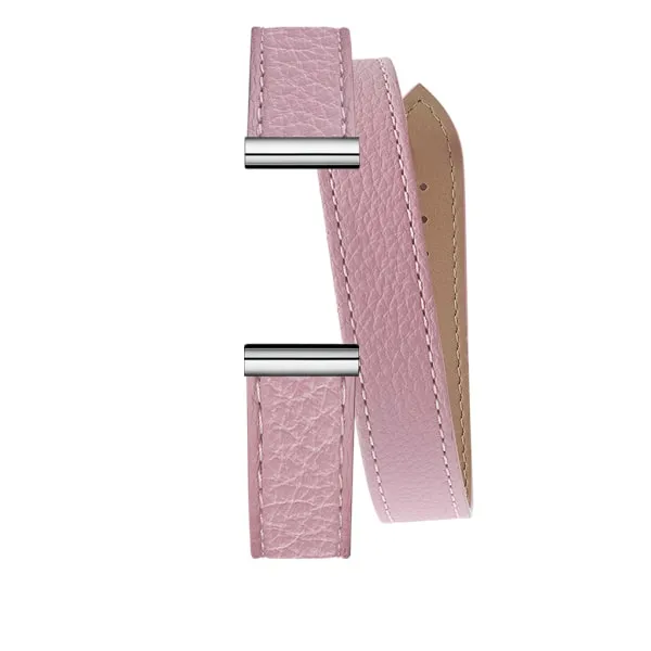 BRACELET DOUBLE TOUR ROSE pour série Antares Interchangeables- BRAC17048A70