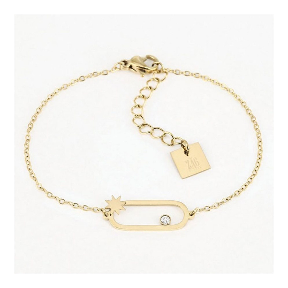 Bracelet Femme Acier Zag Réf. SBS5307-01UNI/lemontrologue