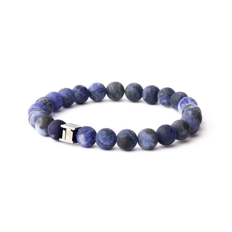 Gemini Alpha Mat Blue Bracelet
