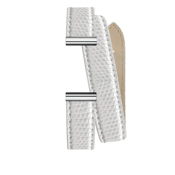BRACELET IGUANA BLANC pour série Antares Interchangeables