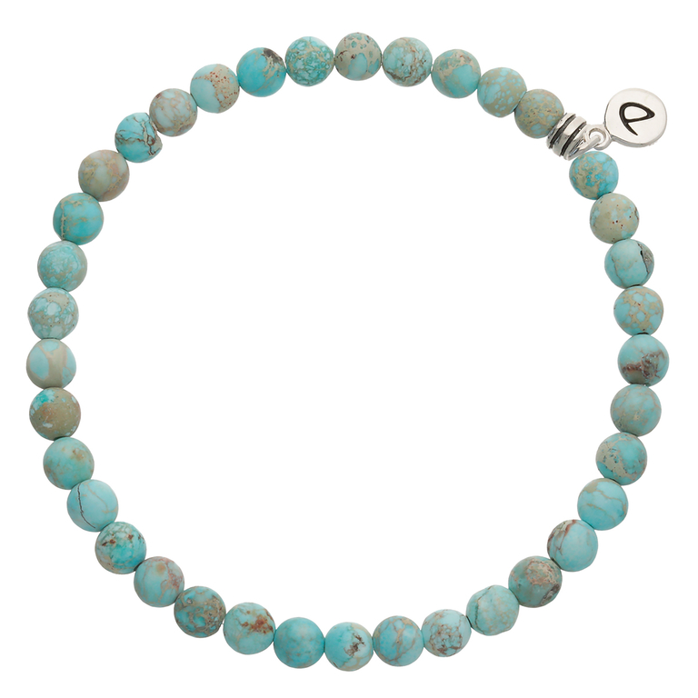 Bracelet Homme Élastique Aqua Choco 4mm