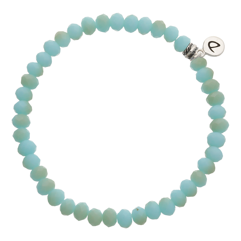 Bracelet Homme Élastique Vert Clair 6mm