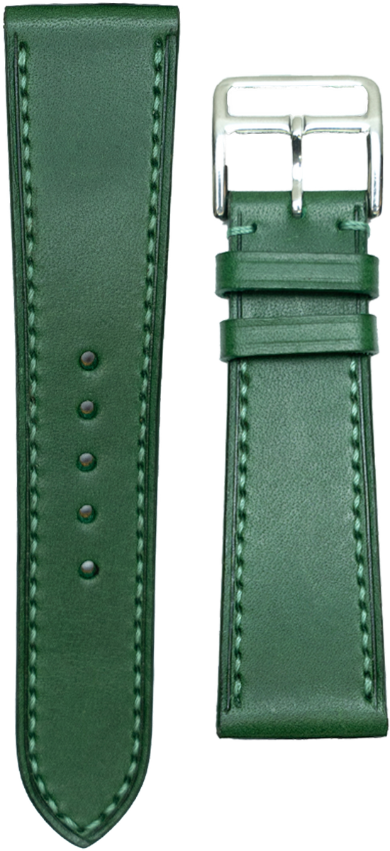 Buttero Leather Watch Strap - Green