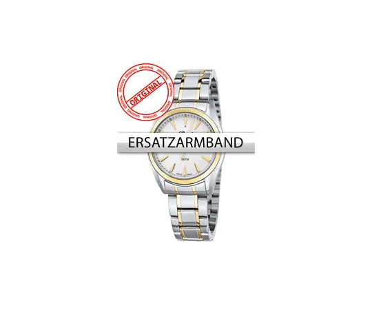 Bossart Bracelet de rechange Acier inoxydable BW-1310 Femmes bicolore