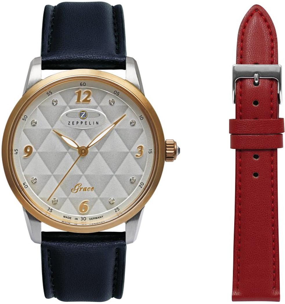 Zeppelin Grace 73491_nSet Montre Bracelet pour femmes Avec bracelet complémentaire