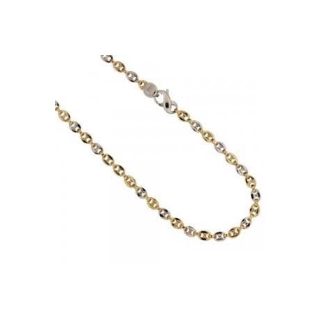 chaîne complète de maille, torsadée