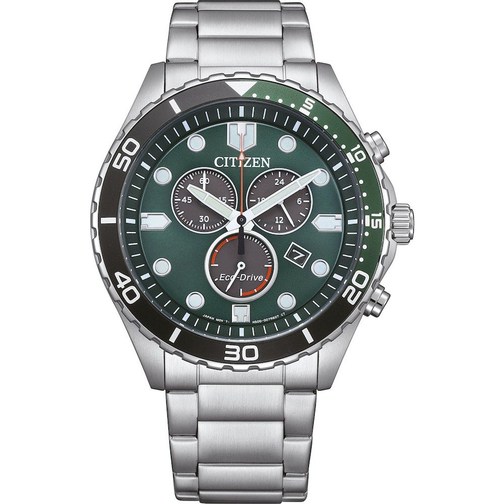 Montre Citizen Sport AT2561-81X OF Sporty Aqua Chrono