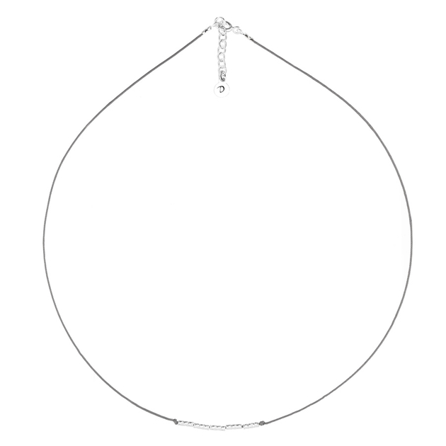 COLLIER VIENNE GRIS FONCE