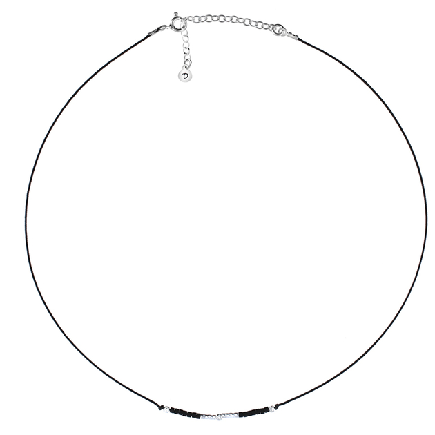 COLLIER SHINNY NOIR