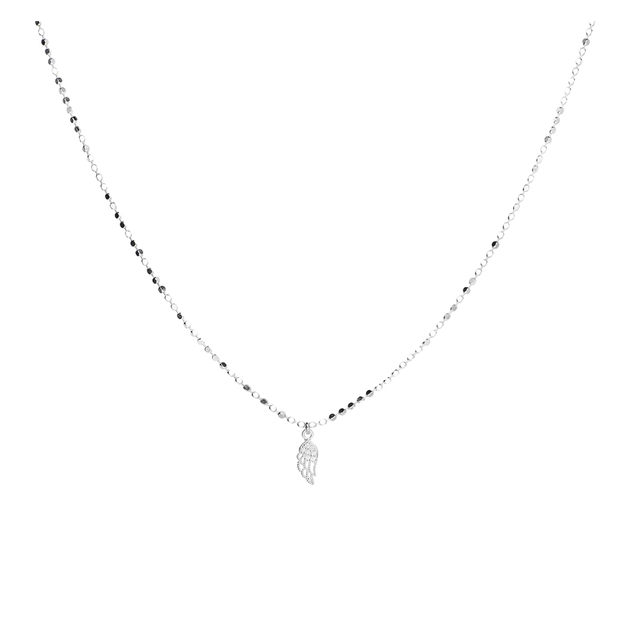 COLLIER AILE PETITE MAILLE ROCK