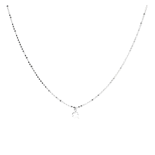 COLLIER TRÈFLE PETITE MAILLE ROCK