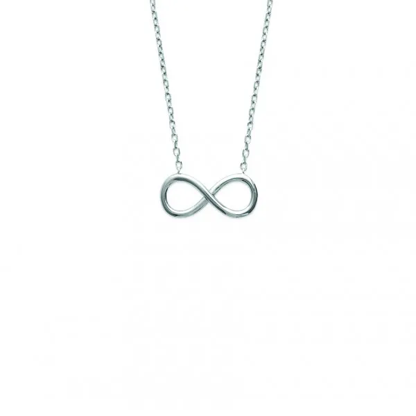 Collier argent 925 millièmes signe de l'infini Influences
