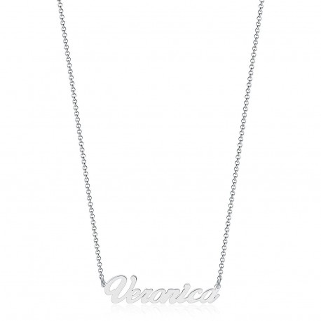 Collier avec nom personnalisé en argent 925