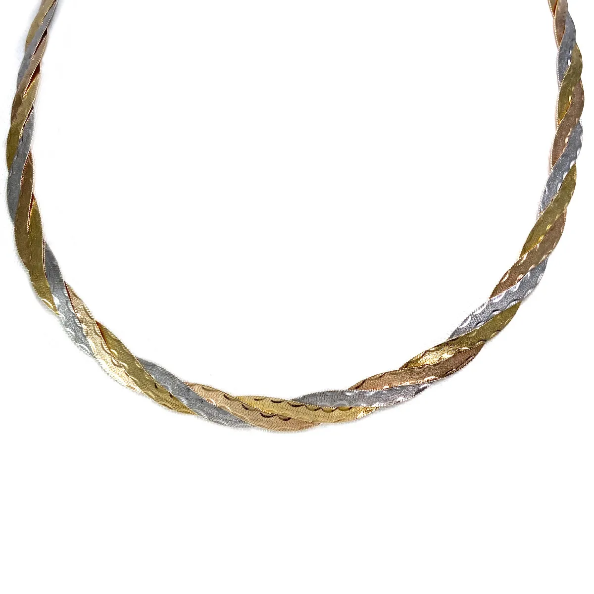 Collier d'occasion 3 ors 750 42 cm