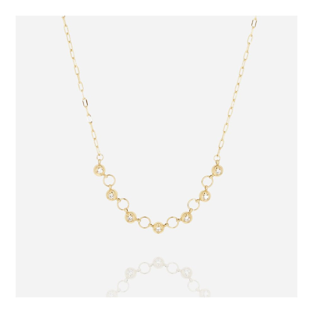 Collier Femme Acier Zag Réf. SNS25280-01WHT/lemontrologue