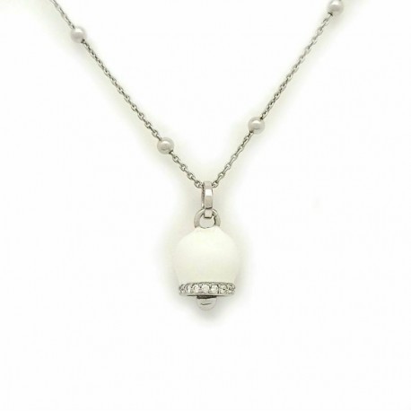 collier isiola capri avec cloche émaillée 00444