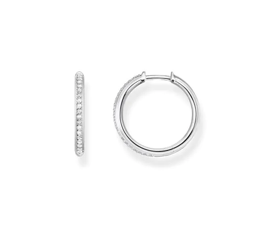 Thomas Sabo CR673-051-14 Créoles en argent PavÃ© en argent 20,0 mm Femme