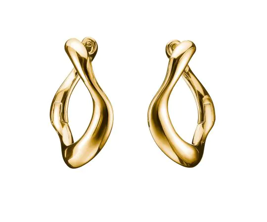 Thomas Sabo CR754-413-39 Créoles Petit Natural Beauty Plaqué Or Femme