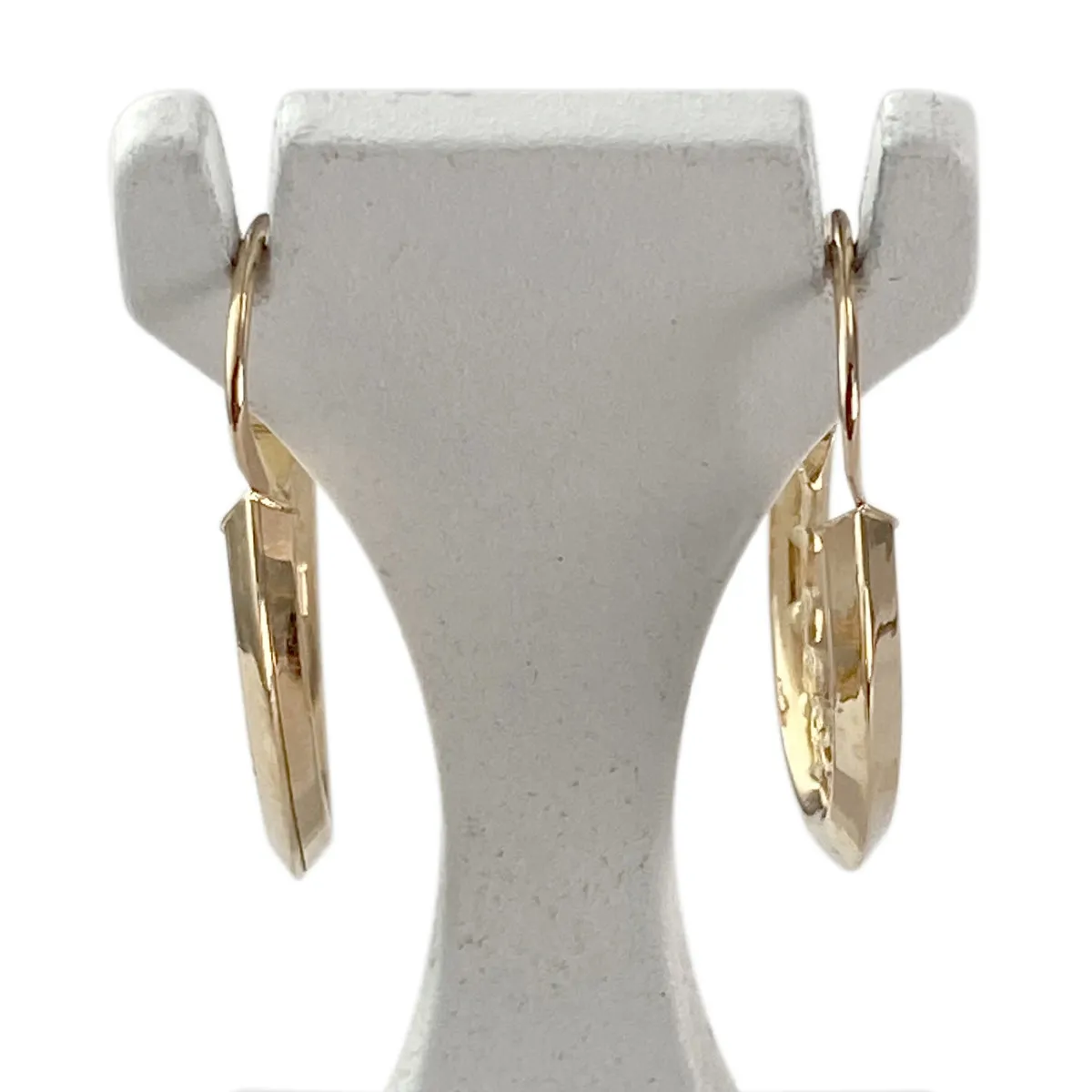 Créoles d'occasion or 750 jaune 16mm