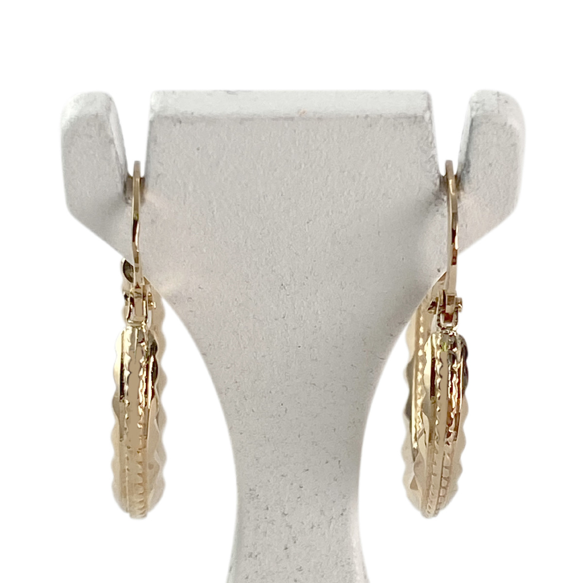 Créoles d'occasion or 750 jaune