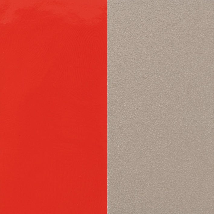 Leather Les Georgettes Coral Varnish / Taupe