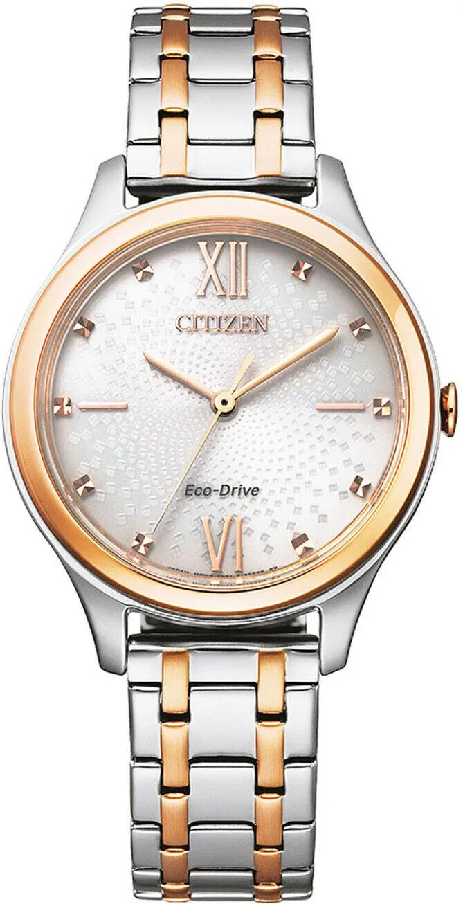 Citizen Elegance Lady EM0506-77A Montre Bracelet pour femmes
