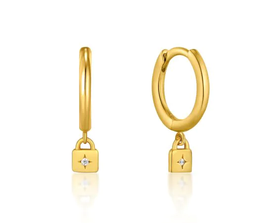 ANIA HAIE Créoles Underlock & Key E032-01G