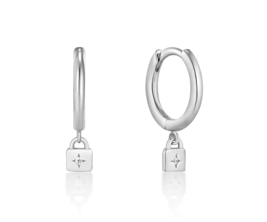 ANIA HAIE Créoles Underlock & Key E032-01H