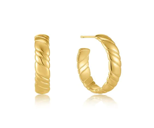 ANIA HAIE Créoles Smooth Twist E038-03G