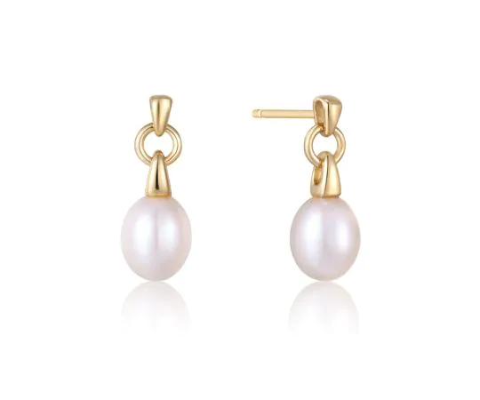 ANIA HAIE Clous d'oreille Pearl Power E043-02G