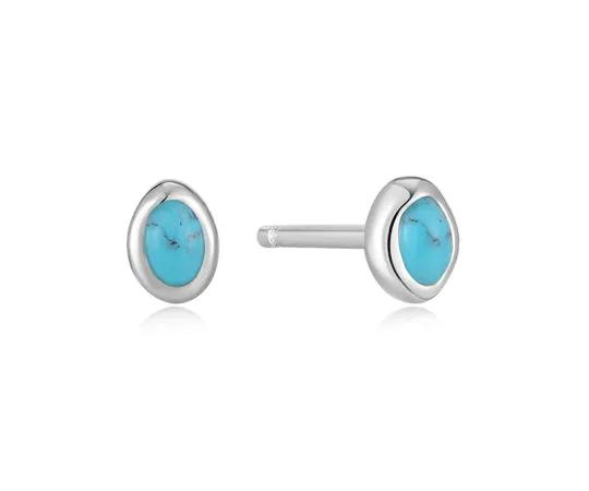ANIA HAIE Clous d'oreille Turquoise Wave E044-01H
