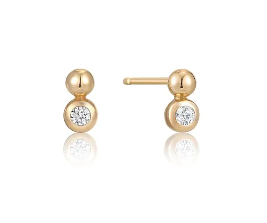 ANIA HAIE Clous d'oreille Spaced Out E045-01G-CZ