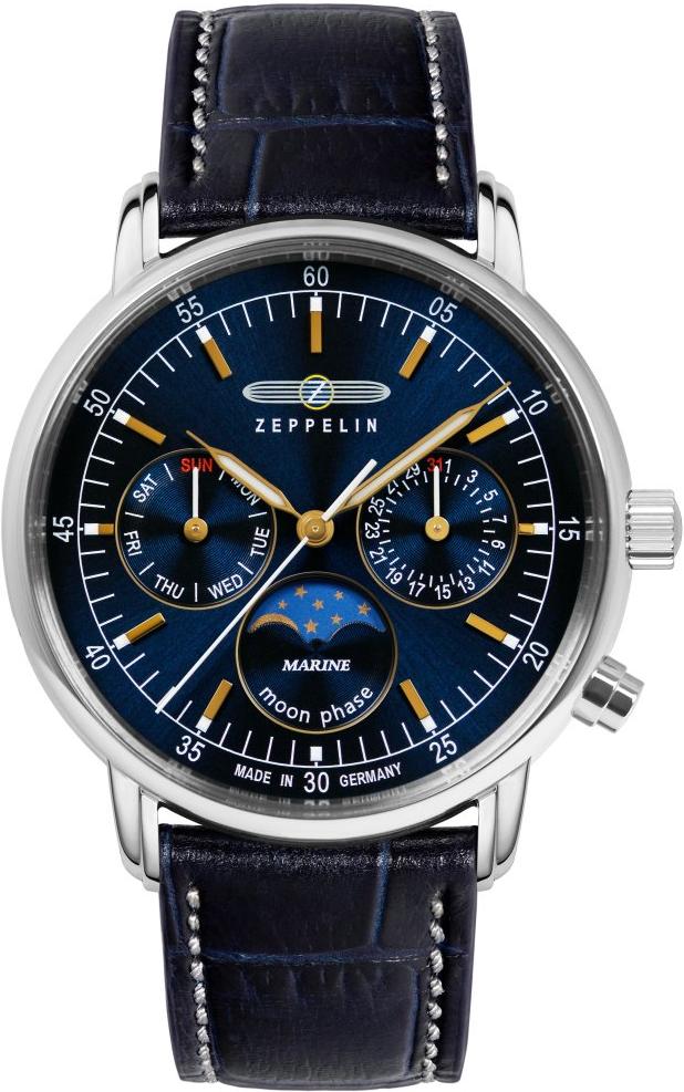 Zeppelin LZ 14 Marine 86353 Montre-Bracelet pour hommes
