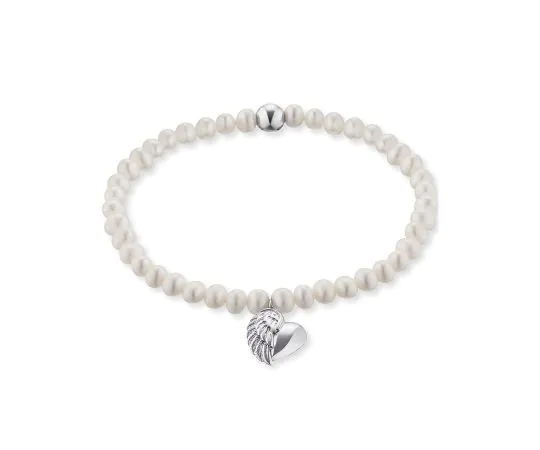 Angelcaller Bracelet ERB-HEARTWING-PE Pearl pour Femmes