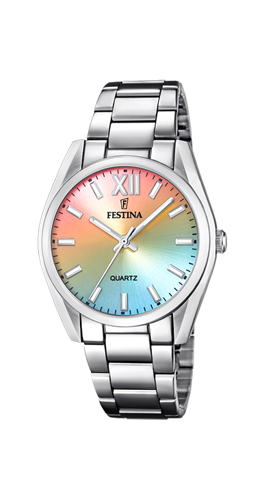 Boyfriend - Modèle F20622/H - Argenté & Multicolore - Montre Festina
