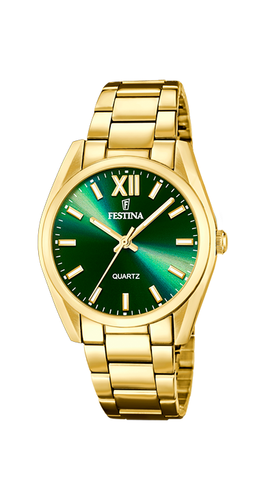 Boyfriend - Modèle F20640/9 - Doré & Vert - Montre Festina