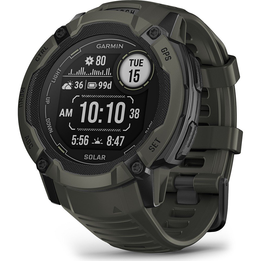 Montre Garmin Instinct 010-02805-05 Instinct 2X Solar - Moss