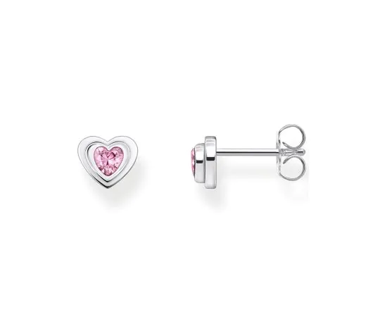 Thomas Sabo Boucles d'oreilles Coeur Rose H2271-643-9