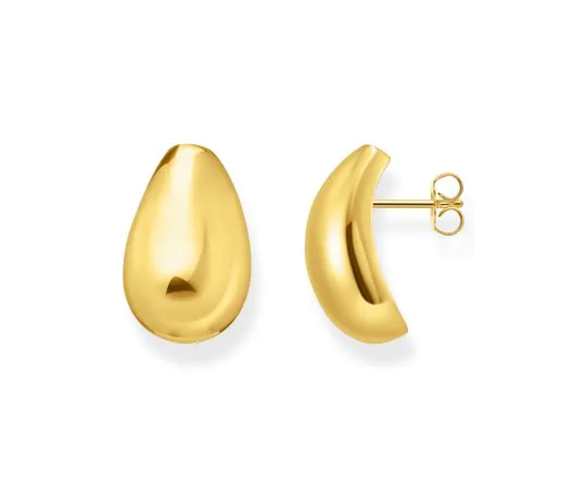 Thomas Sabo H2308-413-39 Bold - Clous d'oreilles Teardrop dorés  21,5 mm Femme